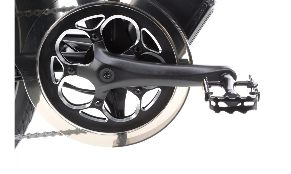 Rower trekkingowy elektryczny Ecobike X-Cross M - czarny