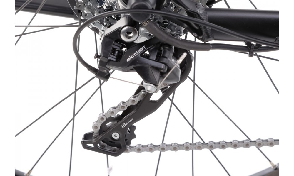 Rower trekkingowy elektryczny Ecobike X-Cross M - czarny