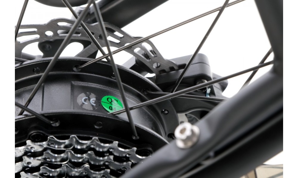 Rower trekkingowy elektryczny Ecobike X-Cross M - czarny