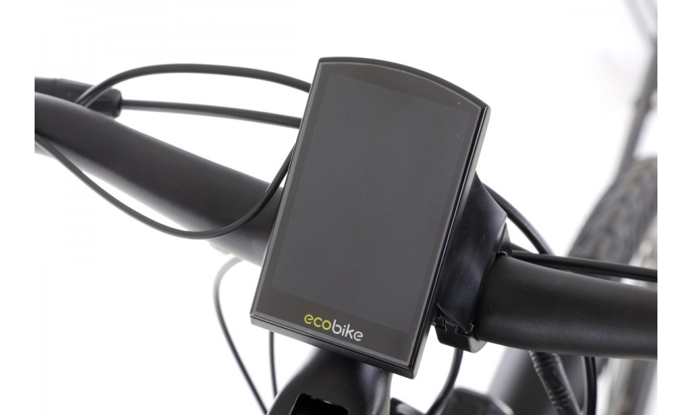 Rower trekkingowy elektryczny Ecobike X-Cross M - czarny