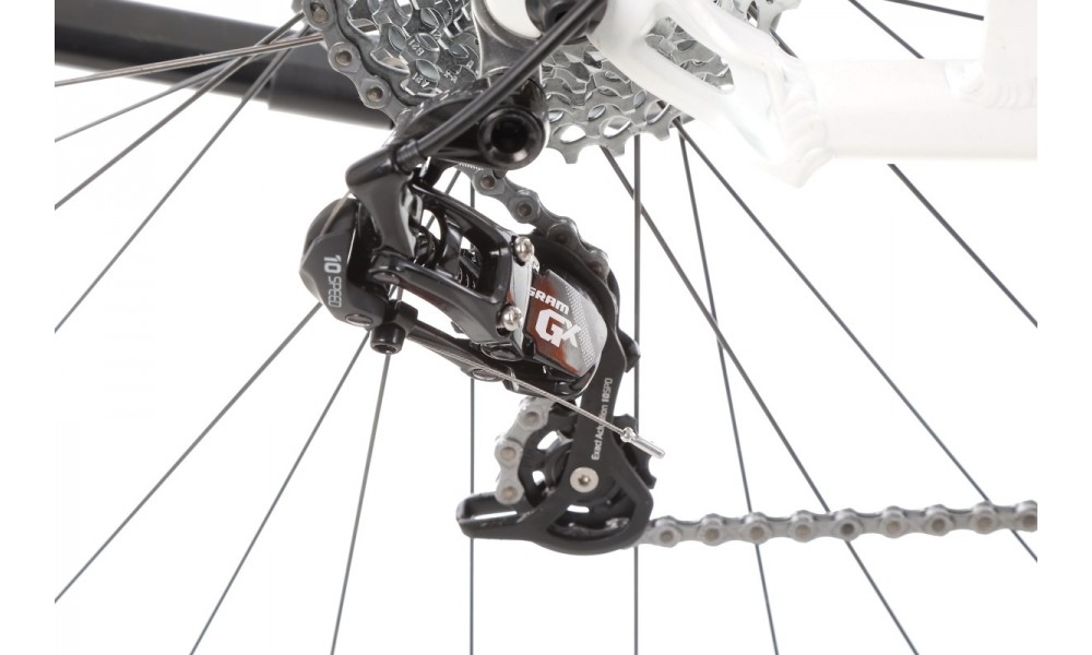 Rower trekkingowy elektryczny Ecobike LX300 - biały