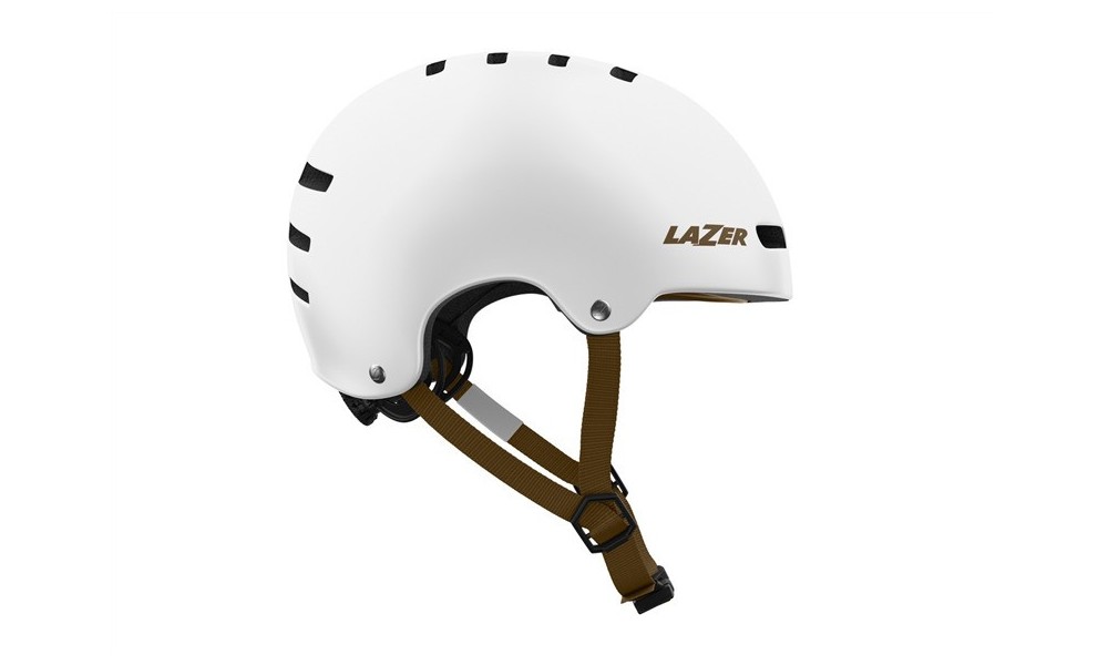 Kask rowerowy Lazer Armor 2.0 - biały matowy
