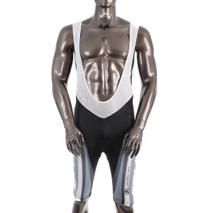 Spodenki kolarskie Kellys Pro Race z wkładką szare - szary 2