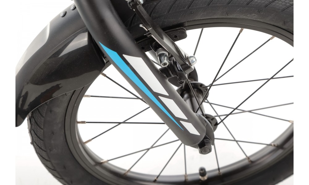 Rower dziecięcy Unibike Viking - niebieski-czarny