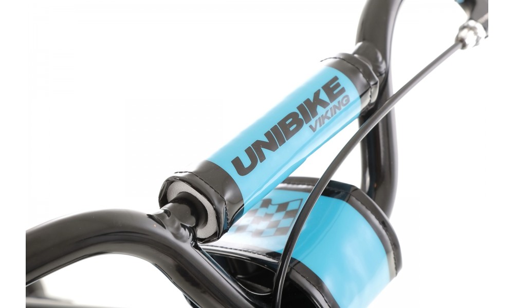 Rower dziecięcy Unibike Viking - niebieski-czarny