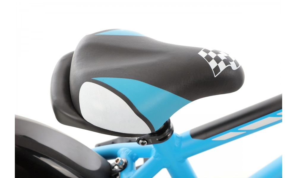 Rower dziecięcy Unibike Viking - niebieski-czarny