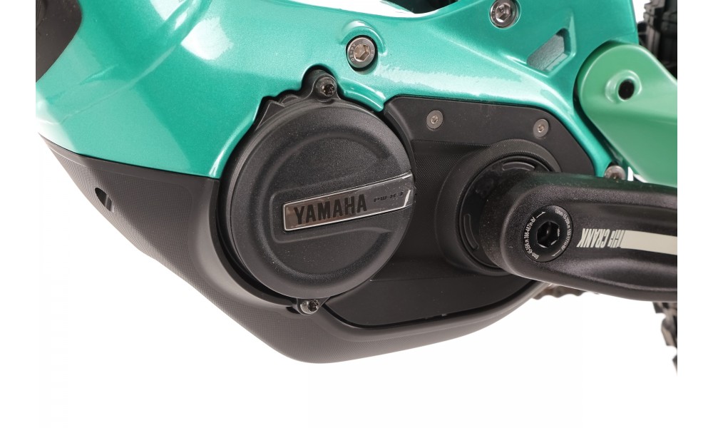 Rower górski elektryczny Haibike Allmtn 2 - turkusowy-czarny