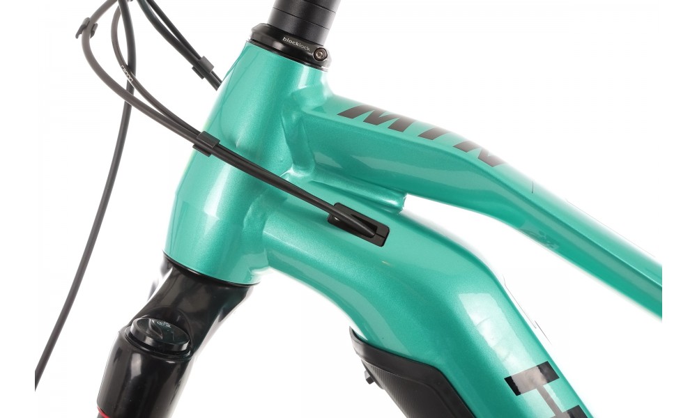 Rower górski elektryczny Haibike Allmtn 2 - turkusowy-czarny