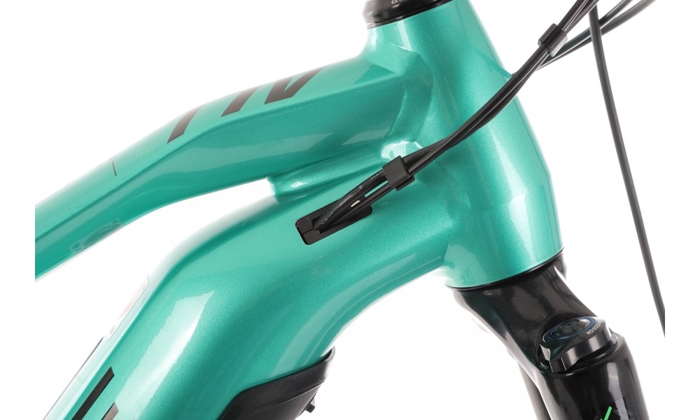 Rower górski elektryczny Haibike Allmtn 2 - turkusowy-czarny