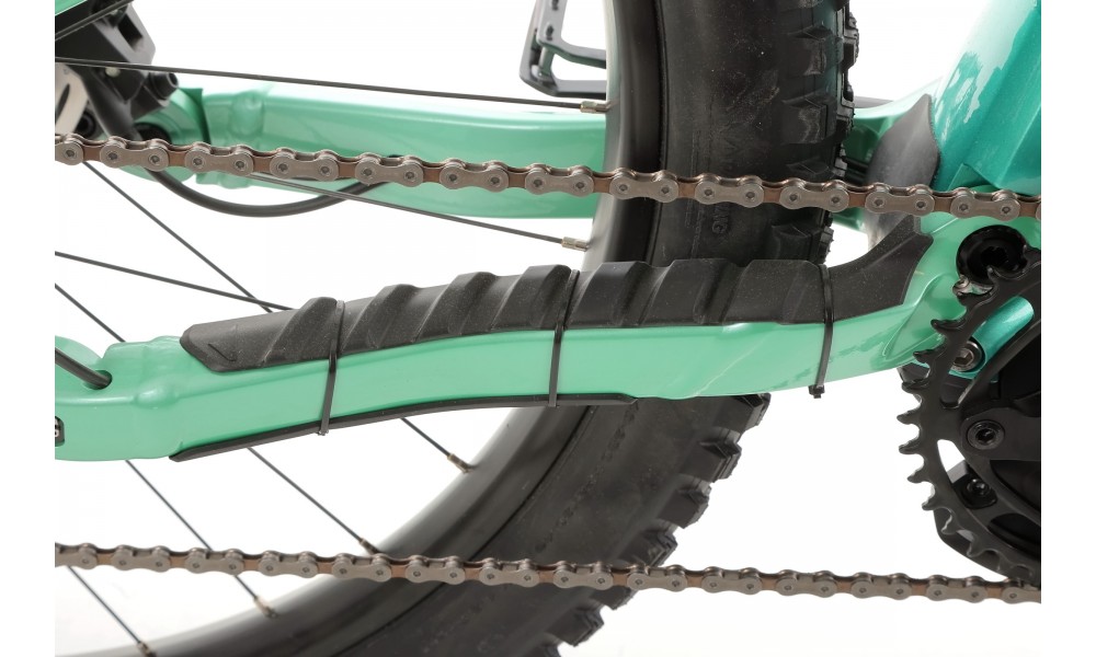 Rower górski elektryczny Haibike Allmtn 2 - turkusowy-czarny