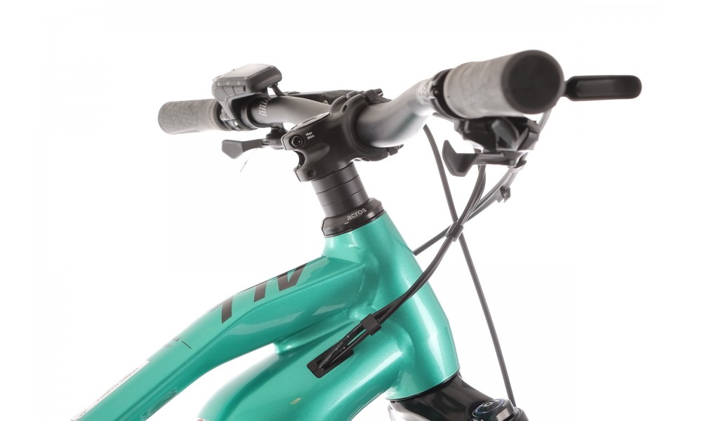 Rower górski elektryczny Haibike Allmtn 2 - turkusowy-czarny