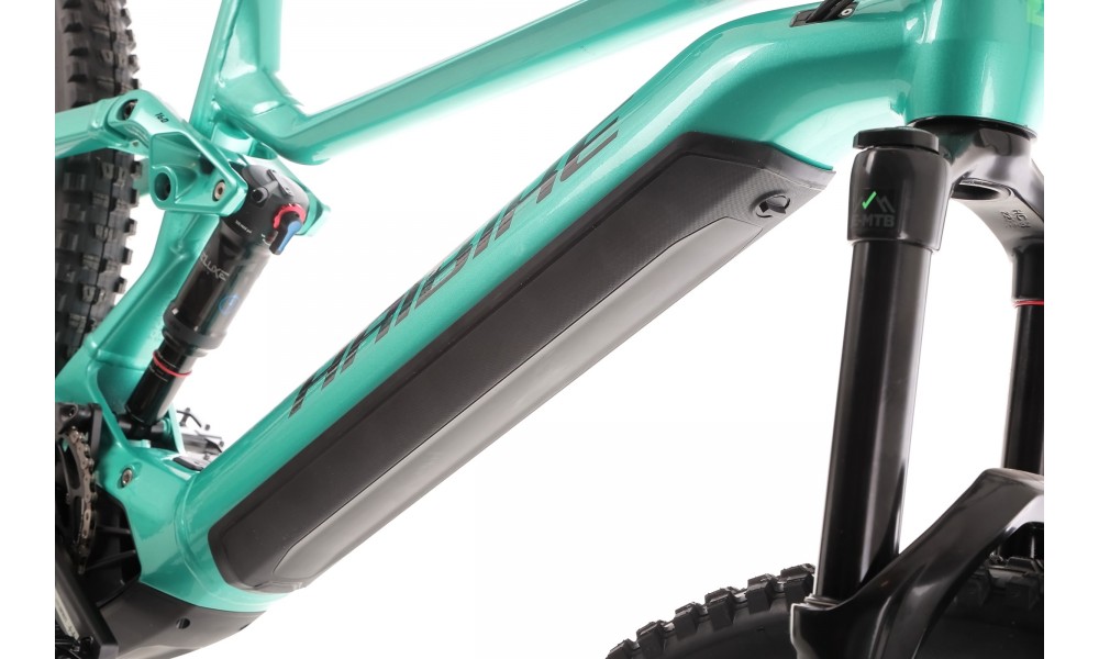 Rower górski elektryczny Haibike Allmtn 2 - turkusowy-czarny