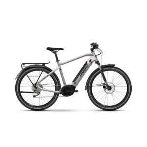 Rower trekkingowy elektryczny Haibike Trekking 3 High - szaro-czarny 1