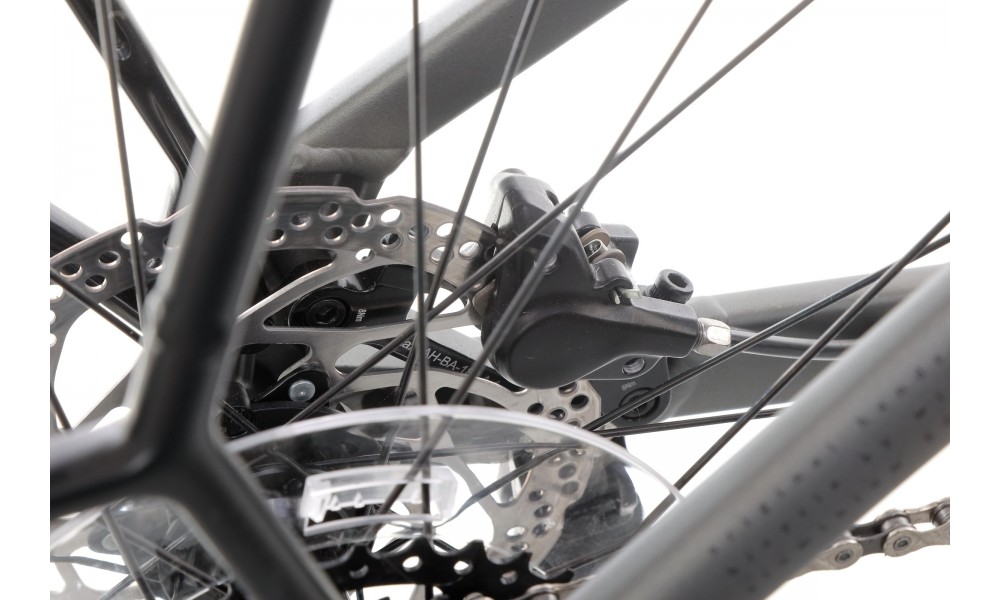 Rower trekkingowy elektryczny Winora Yucatan X8 High - szary