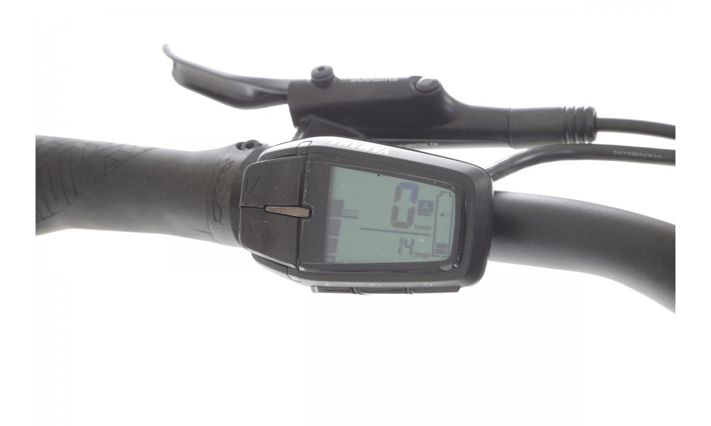 Rower trekkingowy elektryczny Winora Yucatan X8 High - szary