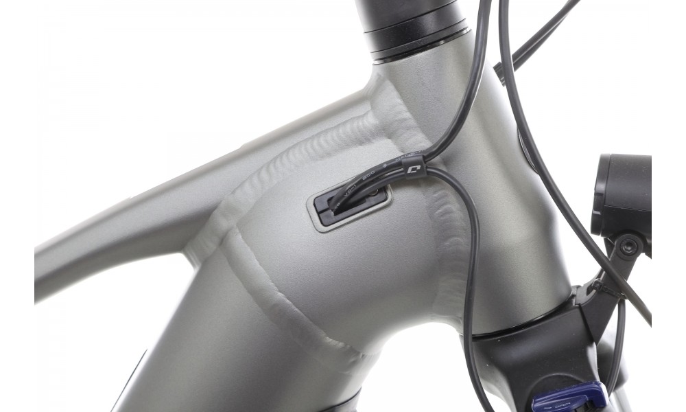 Rower trekkingowy elektryczny Winora Yucatan X8 High - szary