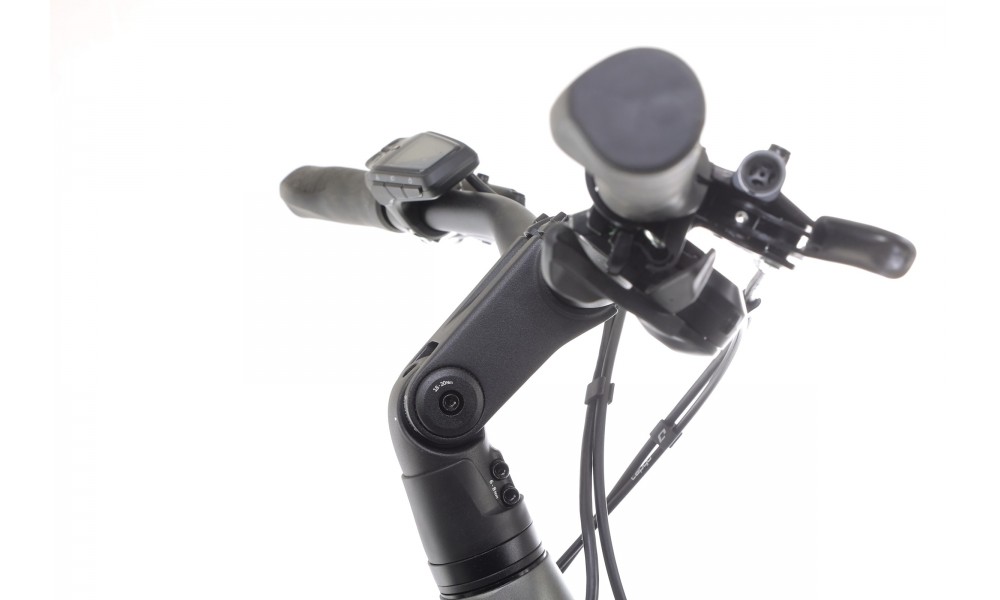 Rower trekkingowy elektryczny Winora Yucatan X8 High - szary