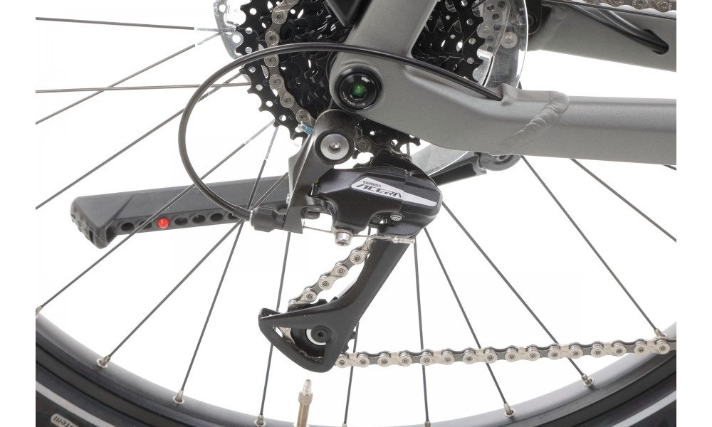 Rower trekkingowy elektryczny Winora Yucatan X8 High - szary