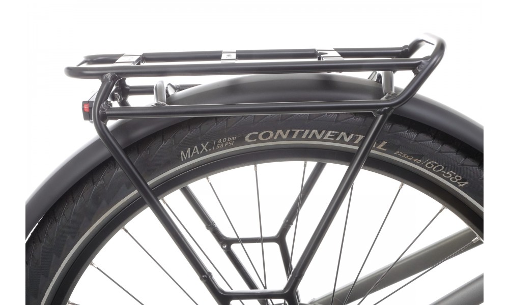 Rower trekkingowy elektryczny Winora Yucatan X8 High - szary