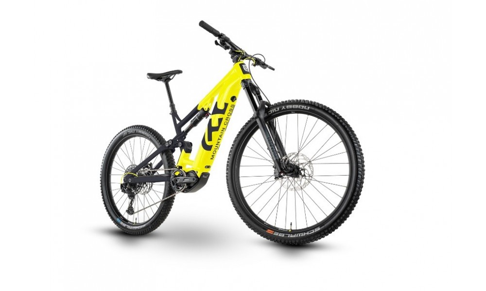 Rower górski elektryczny Husqvarna Mountain Cross MC1 - żółty