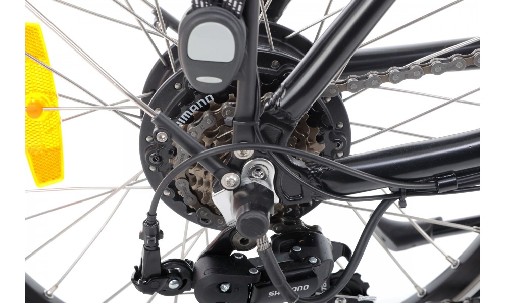 Rower składany elektryczny Ecobike Even 2023 15,5cala-14,5Ah - czarny