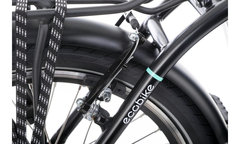 Rower składany elektryczny Ecobike Even 2023 15,5cala-14,5Ah - czarny