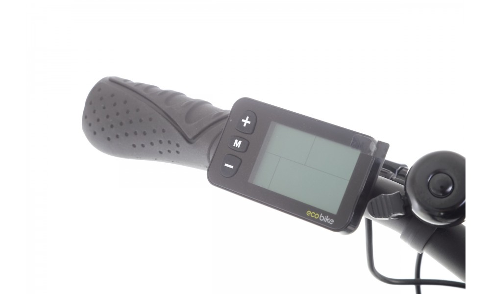 Rower składany elektryczny Ecobike Even 2023 15,5cala-14,5Ah - czarny