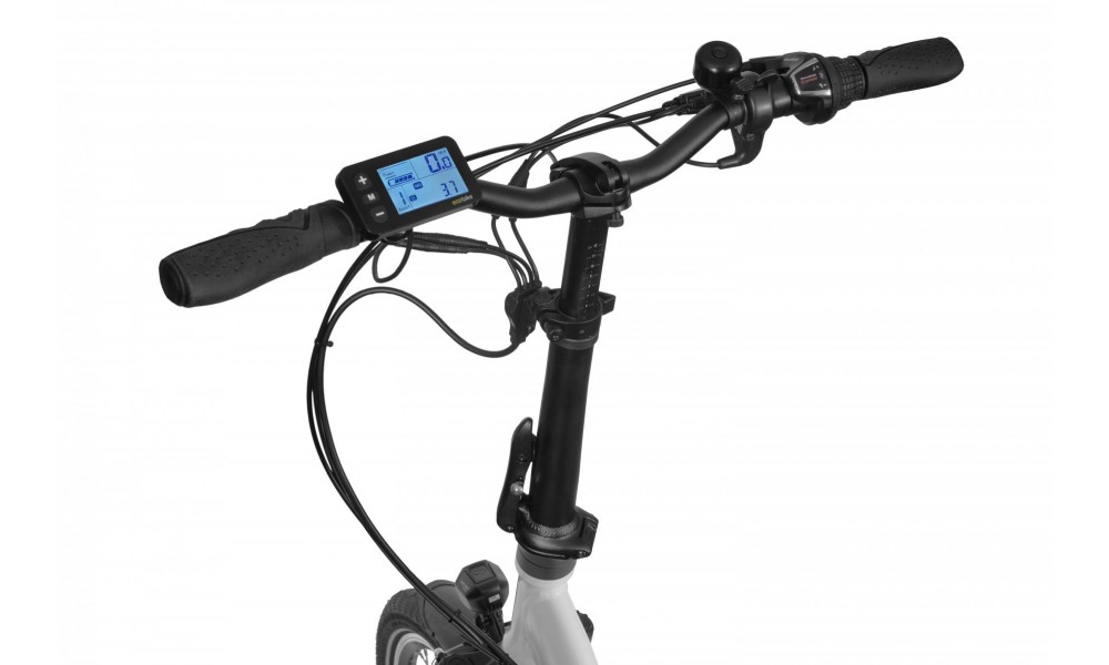 Rower składany elektryczny Ecobike Even 2023 15,5cala-14,5Ah - biały