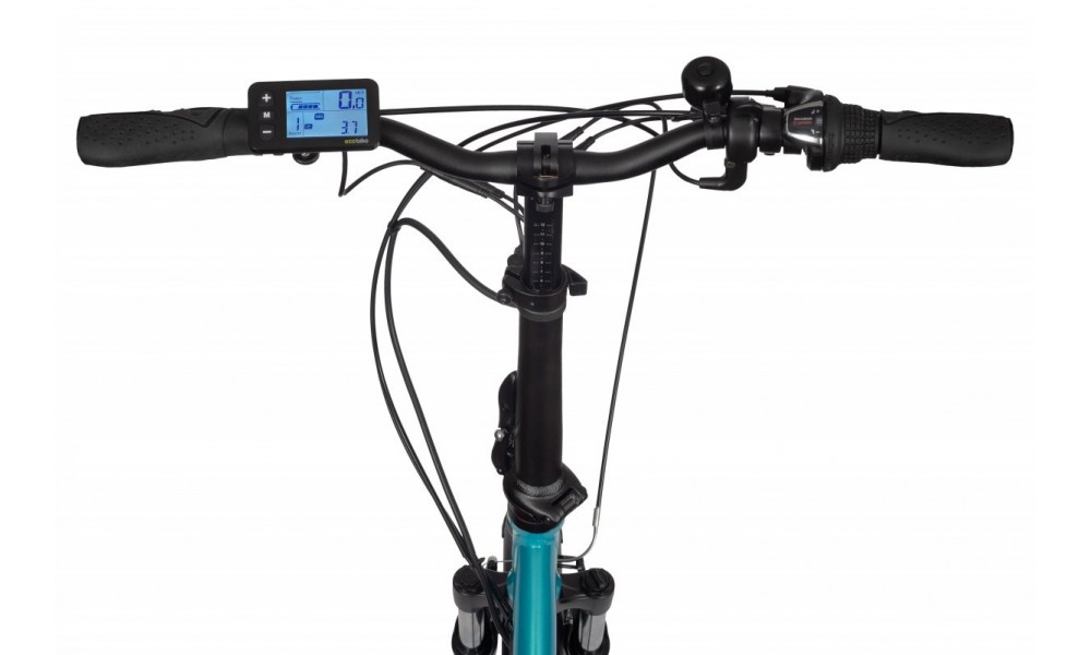 Rower składany elektryczny Ecobike Even 2023 15,5cala-14,5Ah - niebieski