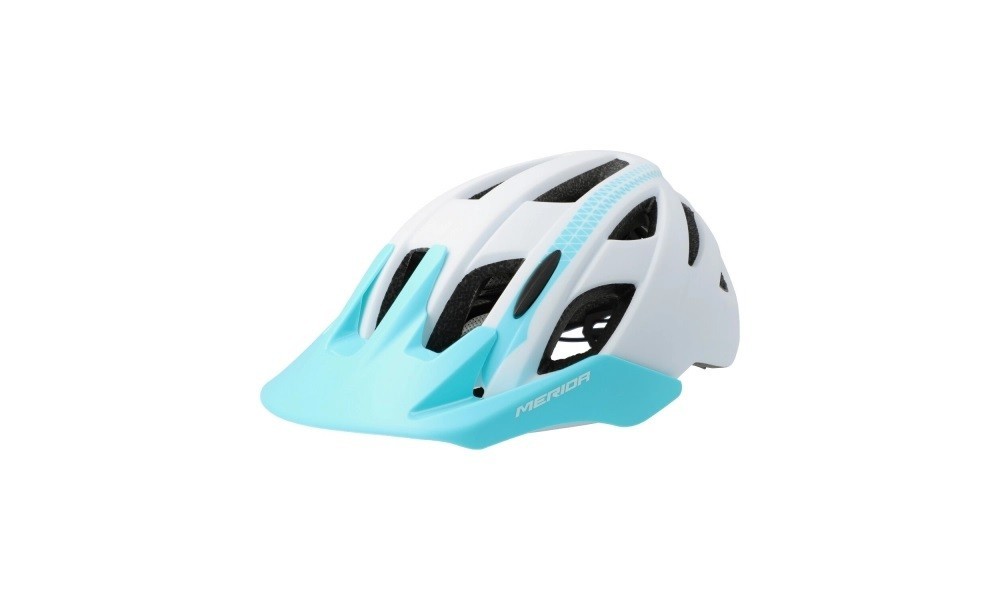 Kask dziecięcy Merida Young - biało-turkusowy
