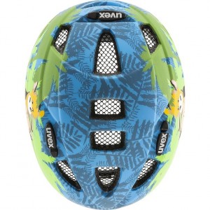Kask dziecięcy Uvex Kid 2 CC - niebiesko-zielony 2