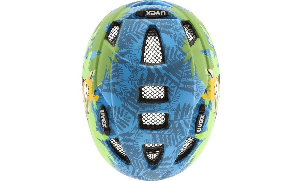 Kask dziecięcy Uvex Kid 2 CC - niebiesko-zielony