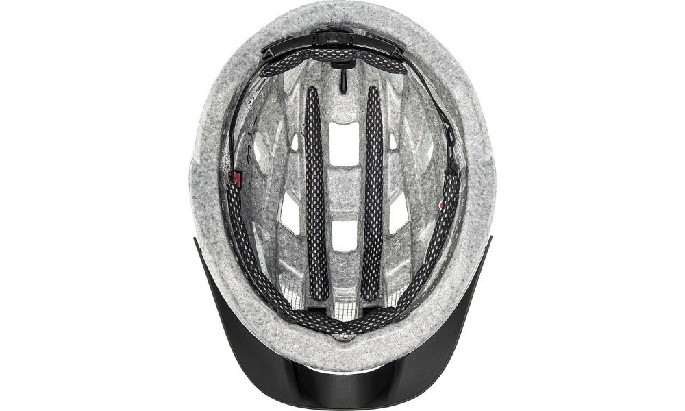 Kask rowerowy Uvex City i-vo - biało-czarny