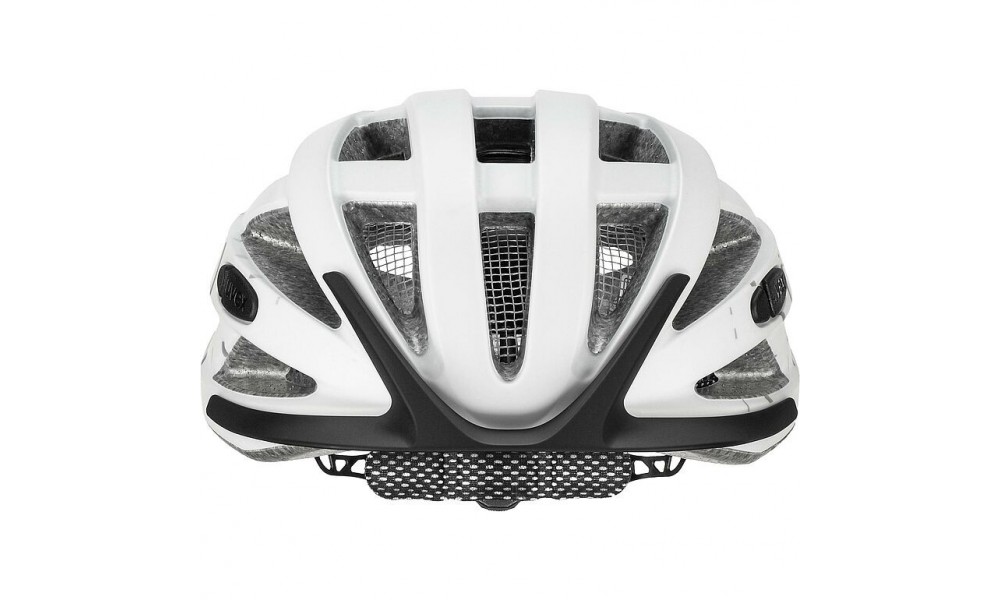 Kask rowerowy Uvex City i-vo - biało-czarny