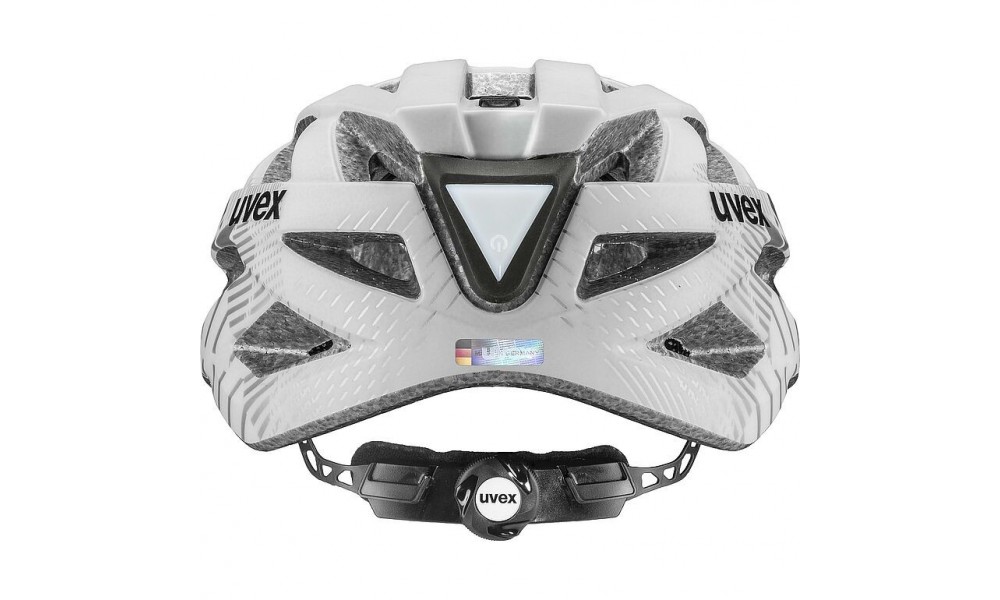 Kask rowerowy Uvex City i-vo - biało-czarny