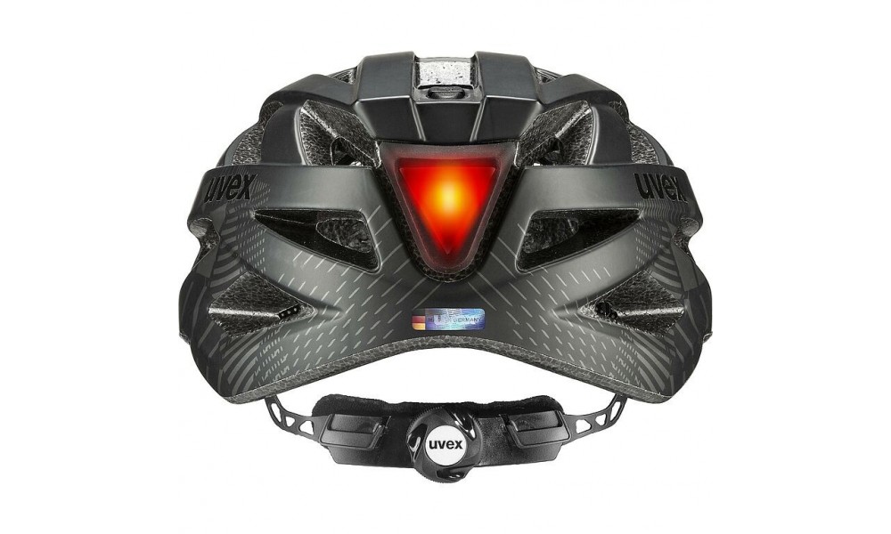 Kask rowerowy Uvex City i-vo - czarny