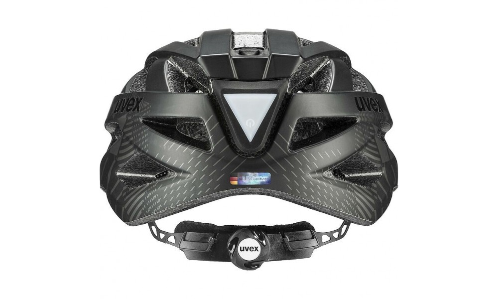 Kask rowerowy Uvex City i-vo - czarny