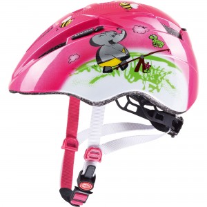 Kask rowerowy dziecięcy Uvex Kid 2 - różowy