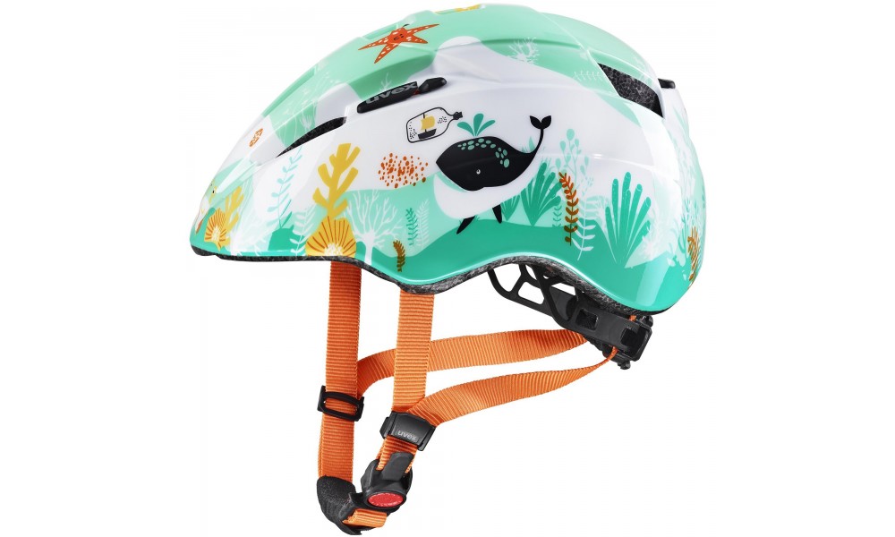 Kask rowerowy dziecięcy Uvex Kid 2 - miętowy