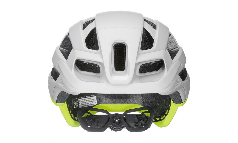 Kask rowerowy Uvex Finale 2.0 - szary-żółty