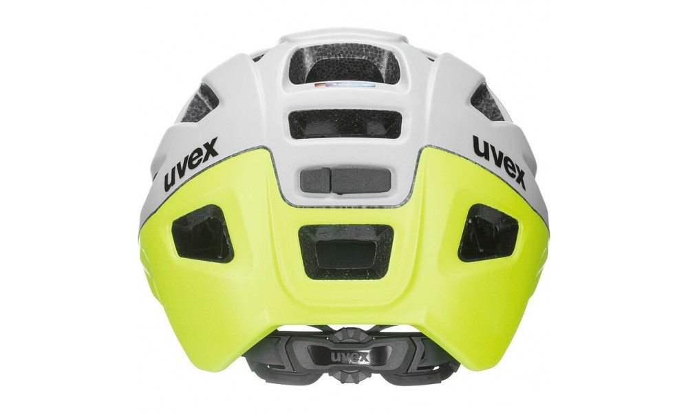 Kask rowerowy Uvex Finale 2.0 - szary-żółty