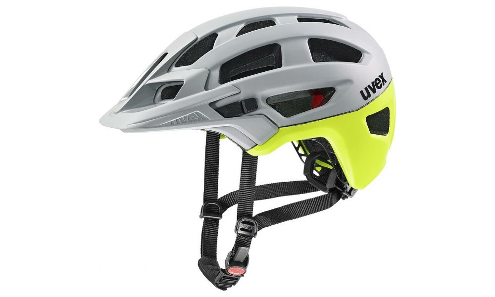 Kask rowerowy Uvex Finale 2.0 - szary-żółty