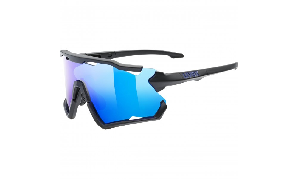 Okulary Uvex Sportstyle 228 - czarno-niebieski