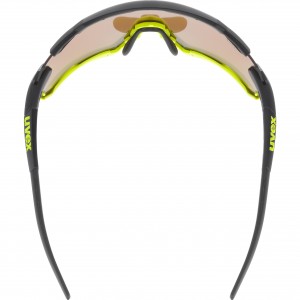 Okulary Uvex Sportstyle 228 - czarno-limonkowy 2
