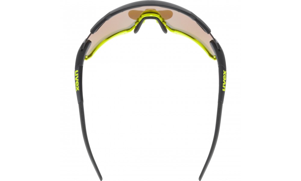 Okulary Uvex Sportstyle 228 - czarno-limonkowy