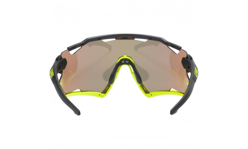 Okulary Uvex Sportstyle 228 - czarno-limonkowy