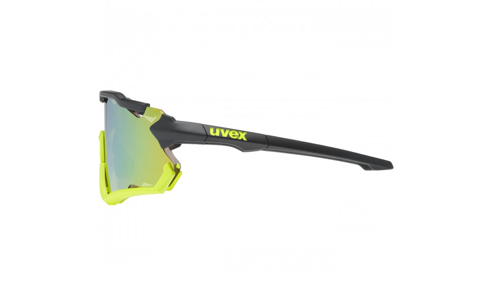 Okulary Uvex Sportstyle 228 - czarno-limonkowy