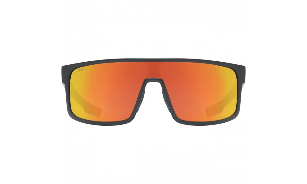 Okulary Uvex Lgl 51 - czarno-czerwony