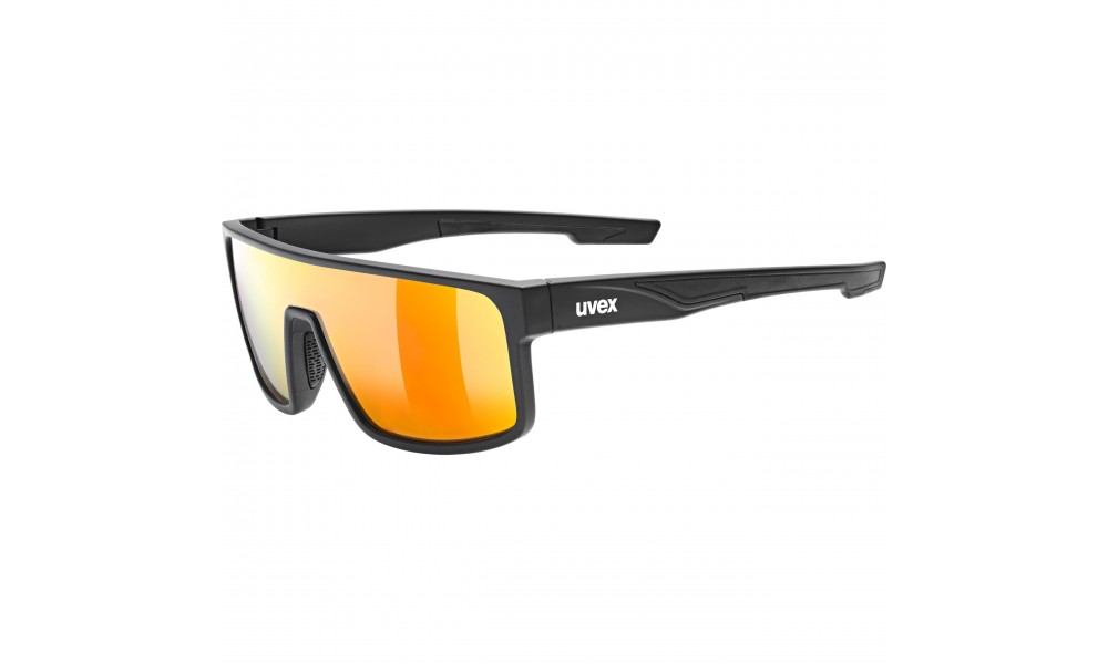 Okulary Uvex Lgl 51 - czarno-czerwony