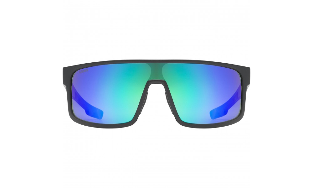 Okulary Uvex Lgl 51 - czarno-zielony